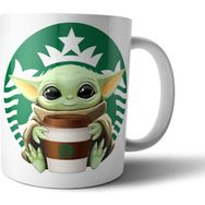 Pixxa Baby Yoda Grogu Starbucks Mandalorian Sihirli Kupa Bardak