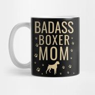 Pixxa Badass Boxer Mom Kupa Bardak