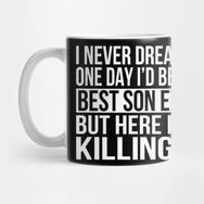Pixxa Best Son Ever Funny Gift For An Awesome Son Kupa Bardak