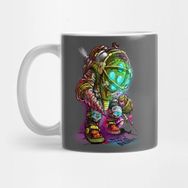 Pixxa Bioshock Big Daddy Whos Your Daddy Kupa Bardak