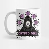 Pixxa Bitcoin Kripto Para Girl Kupa Bardak