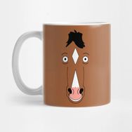Pixxa Bojack Horseman Bojack Face! Kupa Bardak