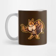 Pixxa Buff Squirrel Kupa Bardak