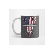 Pixxa C-130 Hercules Military Airplane Patriotic Vintage Kupa Bardak