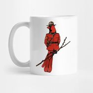 Pixxa Cardinal Mountie Canadian Birds Kupa Bardak