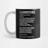 Pixxa Carnivore Etçil Kelime Anlamı Kupa Bardak