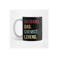 Pixxa Chemist Funny Vintage Retro Shirt Husband Dad Chemist Legend Kupa Bardak
