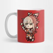 Pixxa Chibi Yoimiya Genshin Impact Kupa Bardak