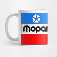 Pixxa Classic Mopar Block Logo Kupa Bardak
