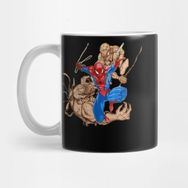 Pixxa Comic Spidey Kupa Bardak