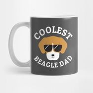 Pixxa Coolest Beagle Dad Kupa Bardak