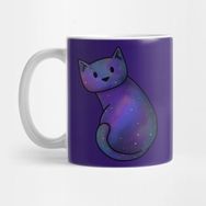 Pixxa Cosmic Cat Kupa Bardak