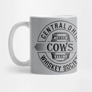 Pixxa Cows Barrel Logo Black Kupa Bardak