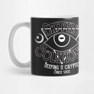 Pixxa Cryptid Solutions (Black) Kupa Bardak