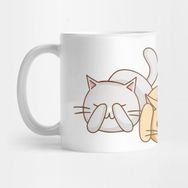 Pixxa Cute Cats See No, Hear No, Speak No Kupa Bardak