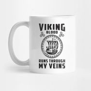 Pixxa Damarlarımdaki Viking Kanı Kupa Bardak