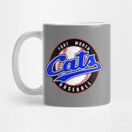 Pixxa Defunct Fort Worth Cats Baseball Kupa Bardak