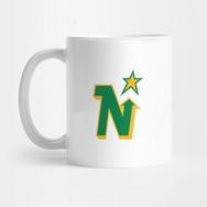 Pixxa Defunct Minnesota North Stars Hockey 1991 Kupa Bardak