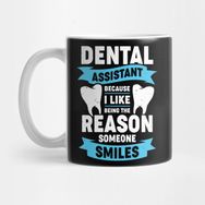 Pixxa Dental Assistant Dişçi Asistan Kupa Bardak