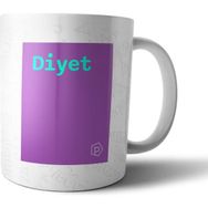 Pixxa Diyet Tanımı Komik Mor Kupa Bardak