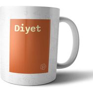Pixxa Diyet Tanımı Komik Turuncu Kupa Bardak