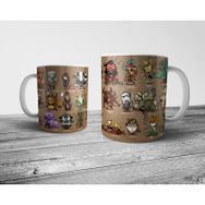 Pixxa DOTA 2 Chibi Kupa Bardak