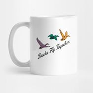 Pixxa Ducks Fly Together Kupa Bardak