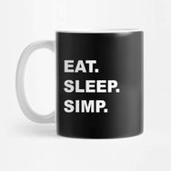 Pixxa Eat. Sleep Sımp Kupa Bardak