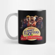 Pixxa Emmet Otters Jug Band Christmas Kupa Bardak