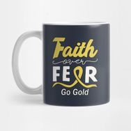 Pixxa Faith Over Fear Kupa Bardak