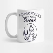 Pixxa Farmer Homerâ´s Sugar Kupa Bardak