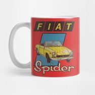 Pixxa Fiat 124 Sport Spider 1975 Kupa Bardak