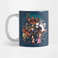 Pixxa Final Fantasy 7 Chibis Fanart Kupa Bardak