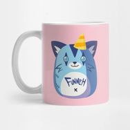 Pixxa Funneh Blue Squishie Kupa Bardak