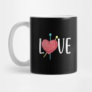 Pixxa Funny Crochet Design Love Crocheting Kupa Bardak