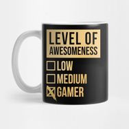 Pixxa Funny Level Of Awesomeness Low Game Games Gamer Gamers Gaming Videogame Videogames Videokupa Bardak