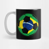 Pixxa Futbol Brezilya Kupa Bardak