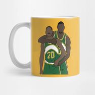 Pixxa Gary Payton ve Shawn Kemp Kupa Bardak