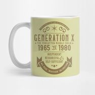 Pixxa Generation X The Golden Middle Child Kupa Bardak
