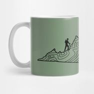 Pixxa Get Lost Hiking Topographic Art Hike Virginia State Map Kupa