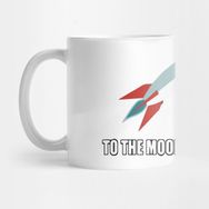 Pixxa Go To The Moon Kripto Para Bitcoin Eteryum Dogecoin Kupa Bardak