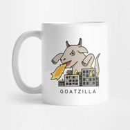 Pixxa Goatzılla Keçi Kupa Bardak