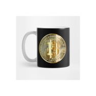 Pixxa Golden Bitcoin Coin Kupa Bardak