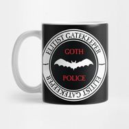 Pixxa Goth Police Kupa Bardak