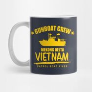 Pixxa Gunboat Crew Mekong Delta Vietnam Kupa Bardak