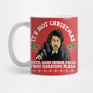Pixxa Hans Gruber Christmas Kupa Bardak
