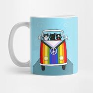 Pixxa Happy Rainbow Road Trip Cats Kupa