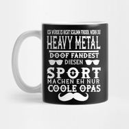 Pixxa Heavy Metal Gitarre Band Geschenk Sprã¼che Opa Kupa Bardak