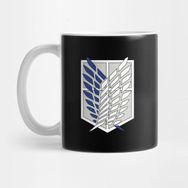 Pixxa Hı-Res Attack On Titan Scout Regiment Logo Kupa Bardak