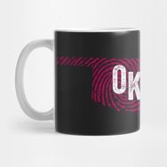 Pixxa Home State Fingerprint Oklahoma Sooners Kupa Bardak